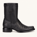 Black Crocodile Embossed Rio Bravo Boot — Armenta