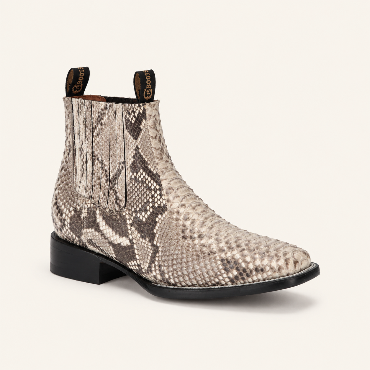 Bulldog Python Natural Bulldog Boot — Cabrera