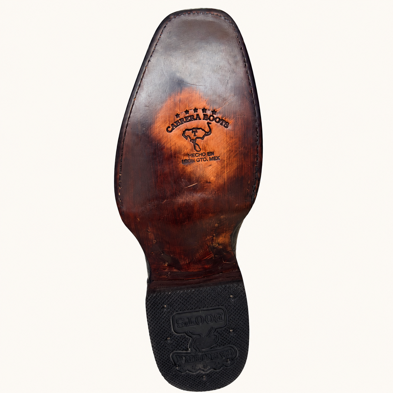 Burgundy Wine Crocodile-Embossed Boot — Cabrera