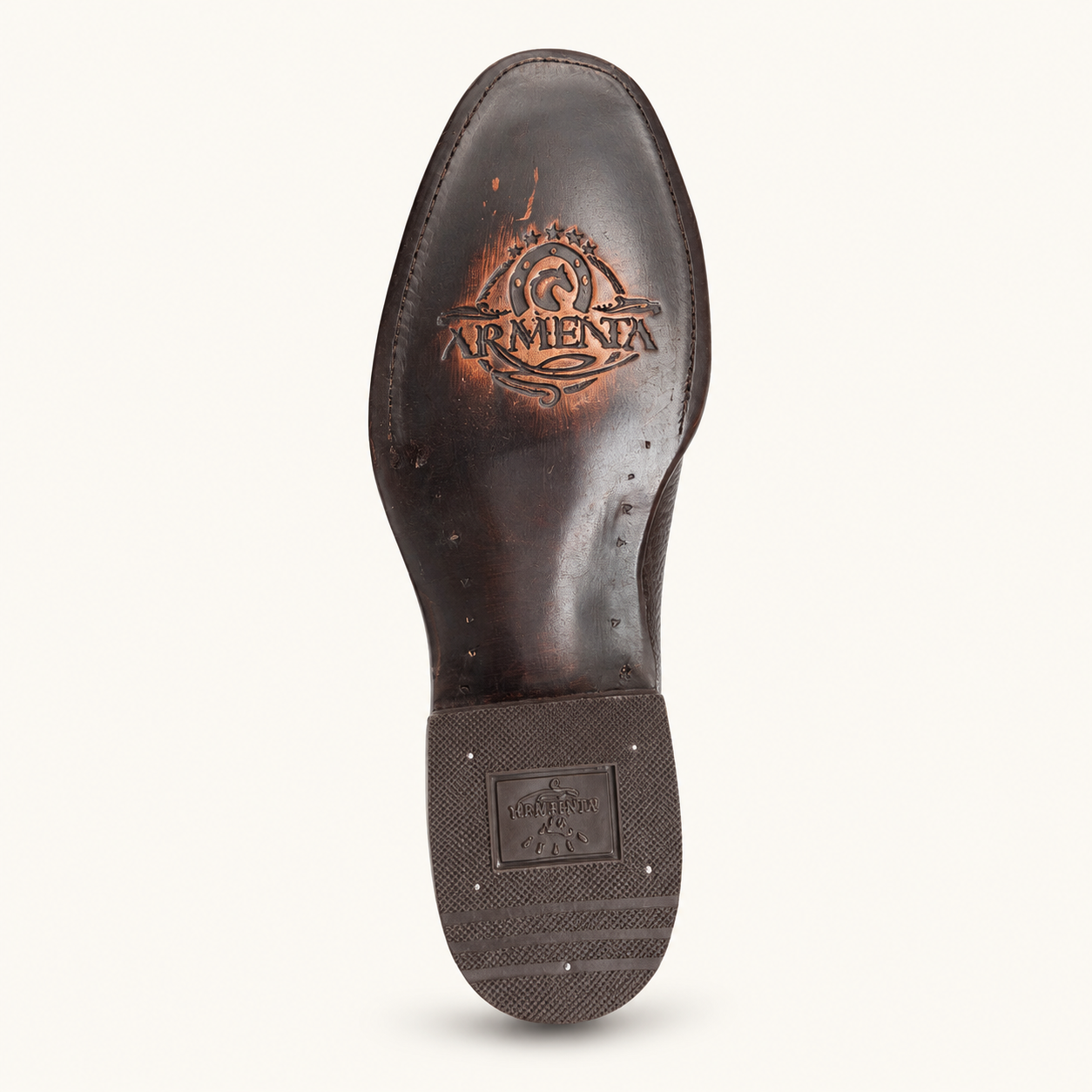Bota Venado Grabado Café — Armenta