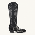 Crossalta — Black Hair-On-Hide Night Boot