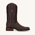 Python Jumbo Chocolate Brown Titan Boot — Cabrera