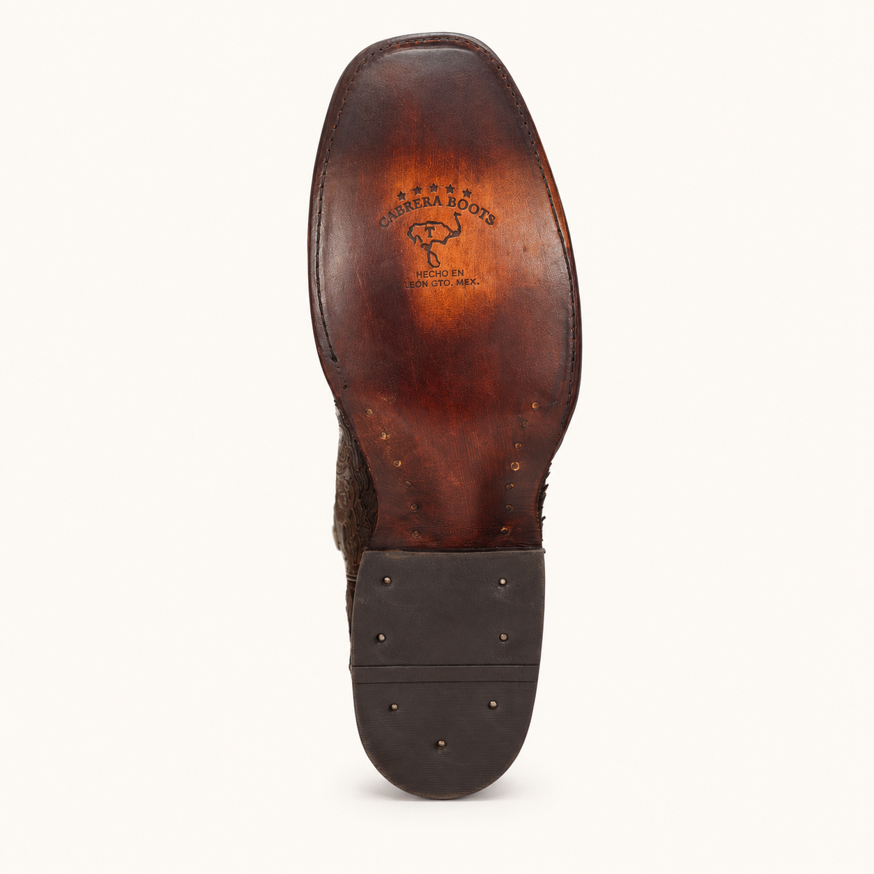 Python Jumbo Chocolate Brown Titan Boot — Cabrera