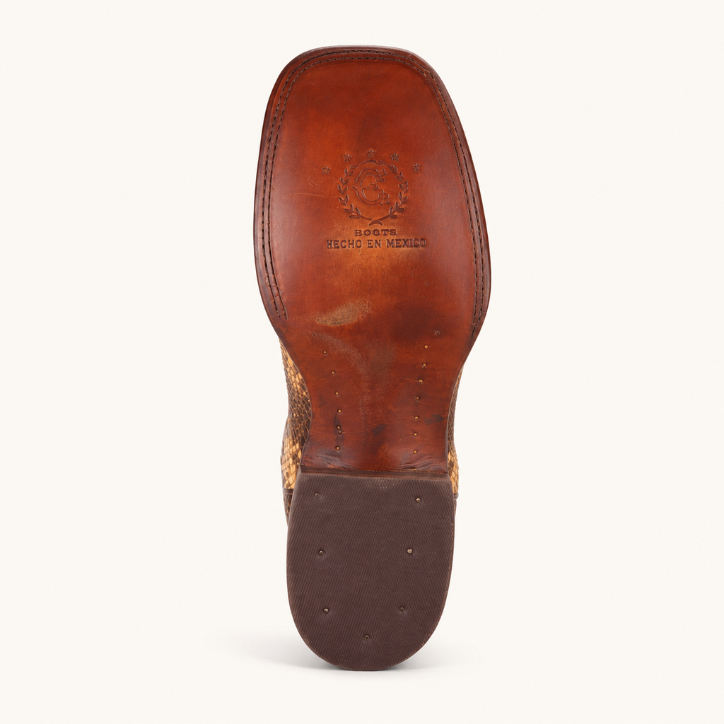 Python Boot Honey Tiger Spots — Cabrera