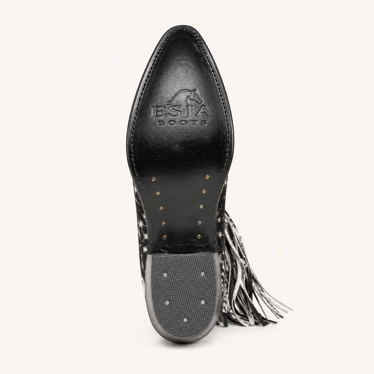 Cow Hair Fringe Boot Fiera — Esja Boots