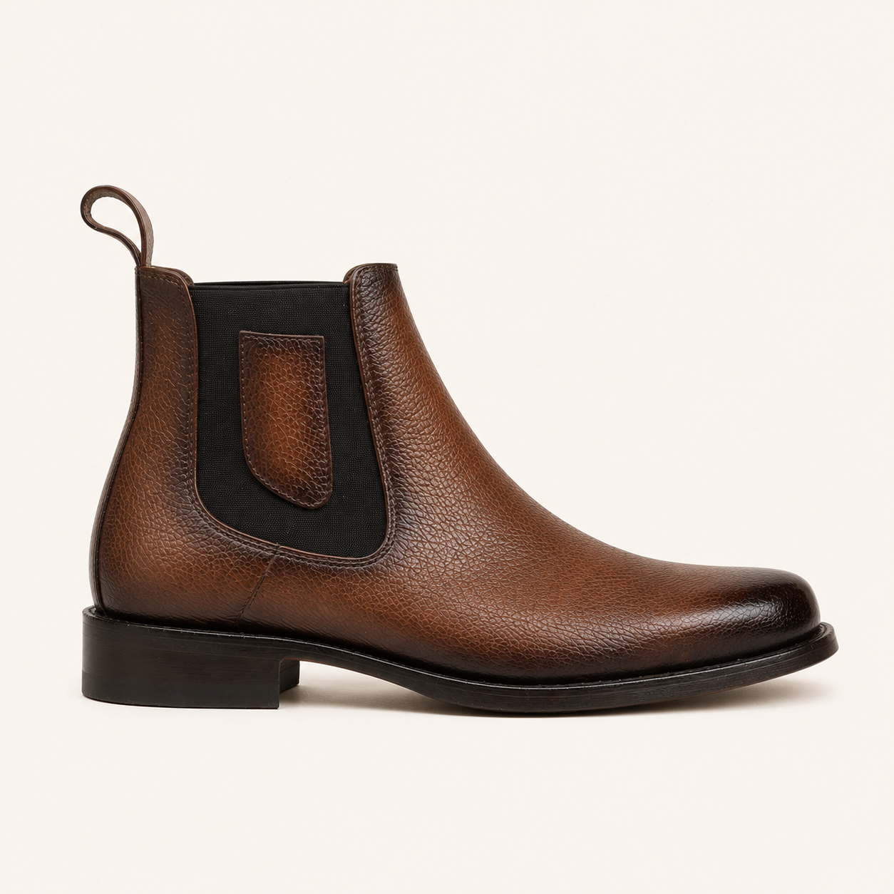 Walnut Deerskin Boot — JW Ranch
