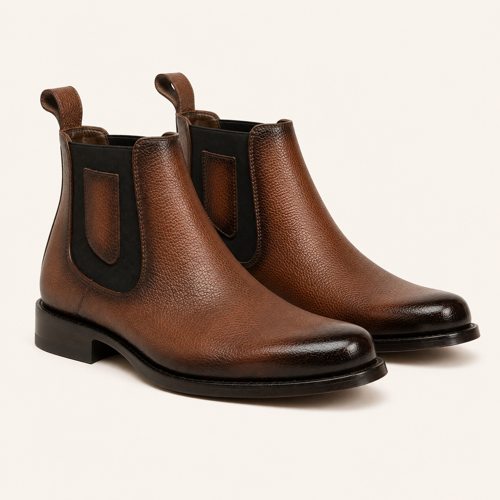 Walnut Deerskin Boot — JW Ranch