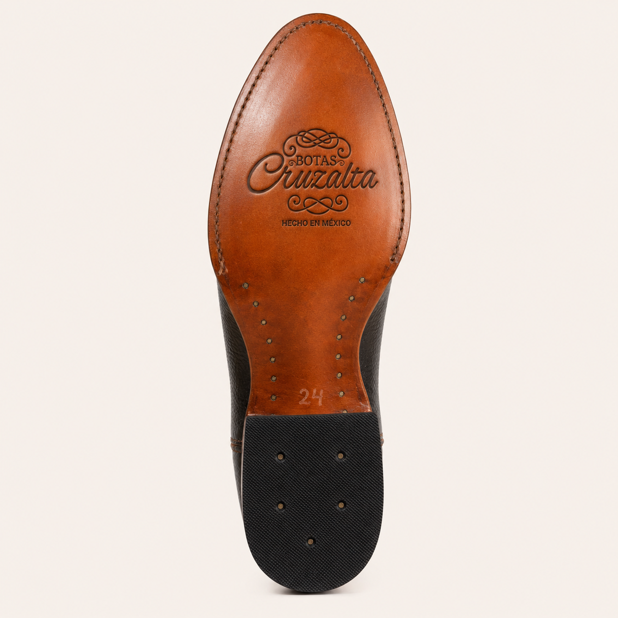 Deer Skin Ankle Boots Chocolate Oak — Cruzalta