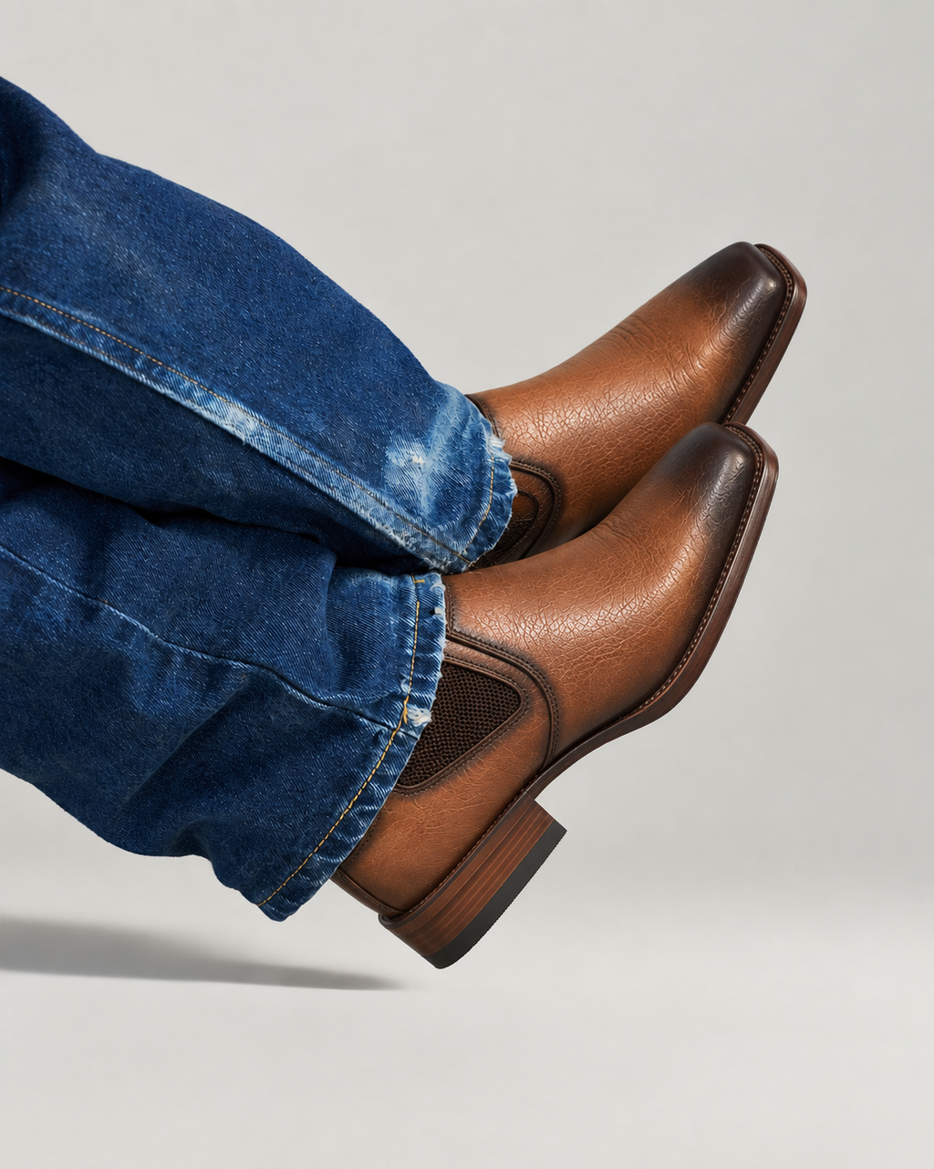 El Elegante in Shaded Honey Deerskin