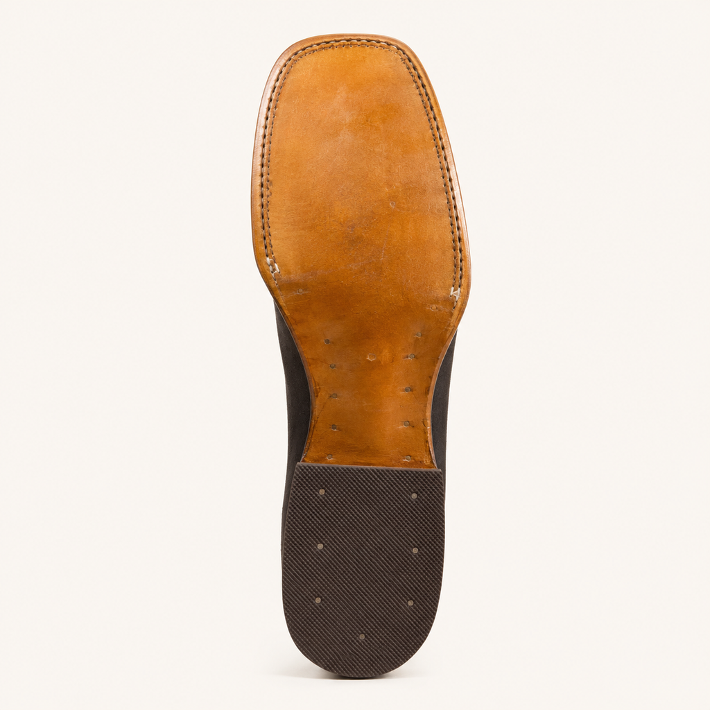 JW Ranch Chocolate Crazy Horse Leather Boot