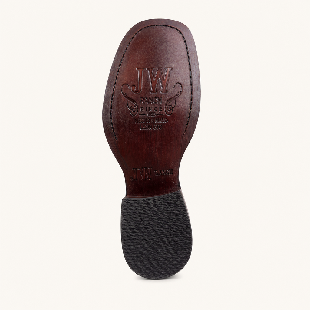 Capataz Chocolate Calfskin Boot — JW Ranch