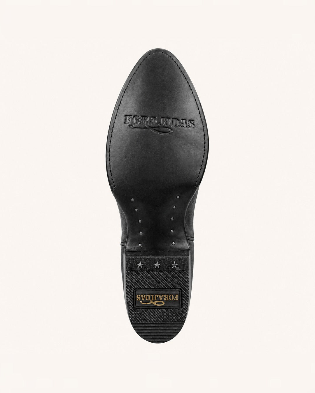 La Diamante Tall Black Boot with Rhinestones