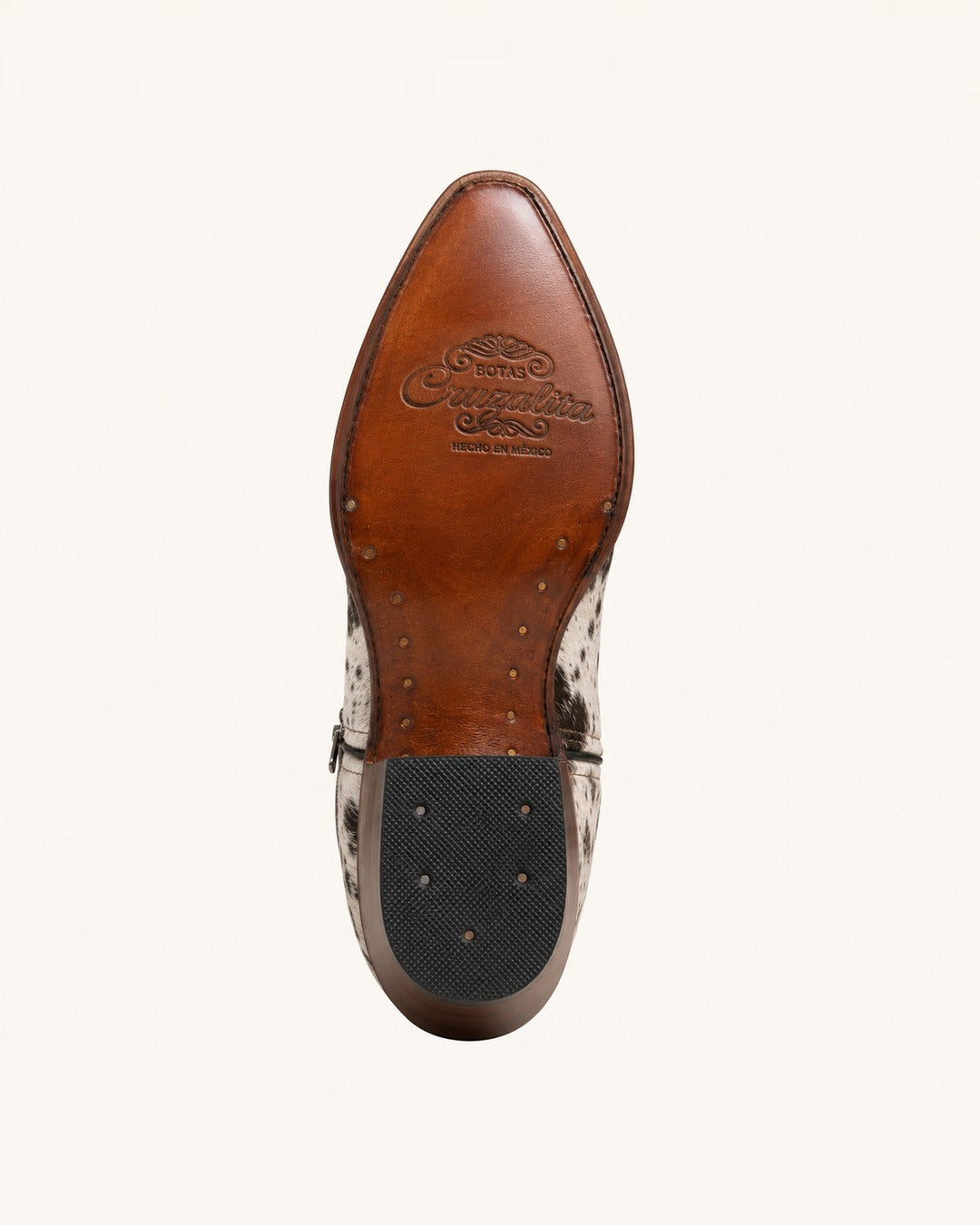La Espigas in Embroidered Hair-On Cowhide