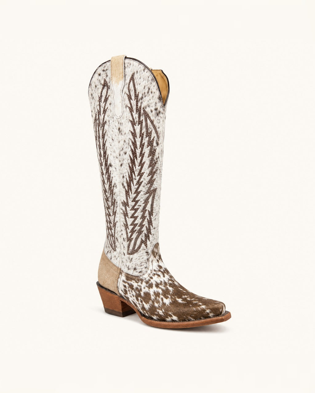 La Salvaje in Brown Hair-On Cowhide