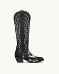 La Nocturna in Black Hair-On Cowhide