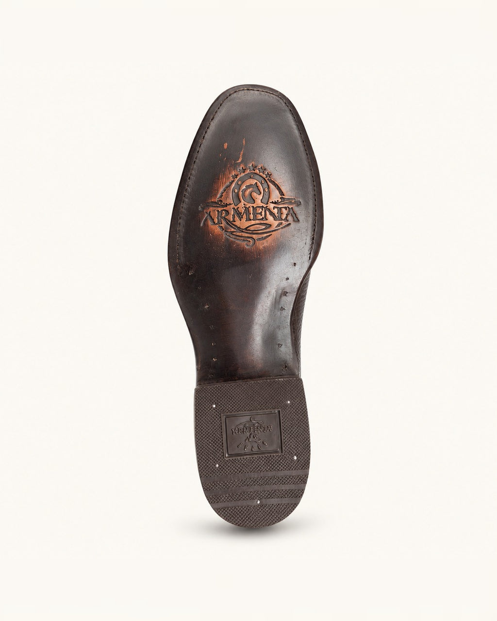 La Cañada in Brown Deer-Embossed Leather