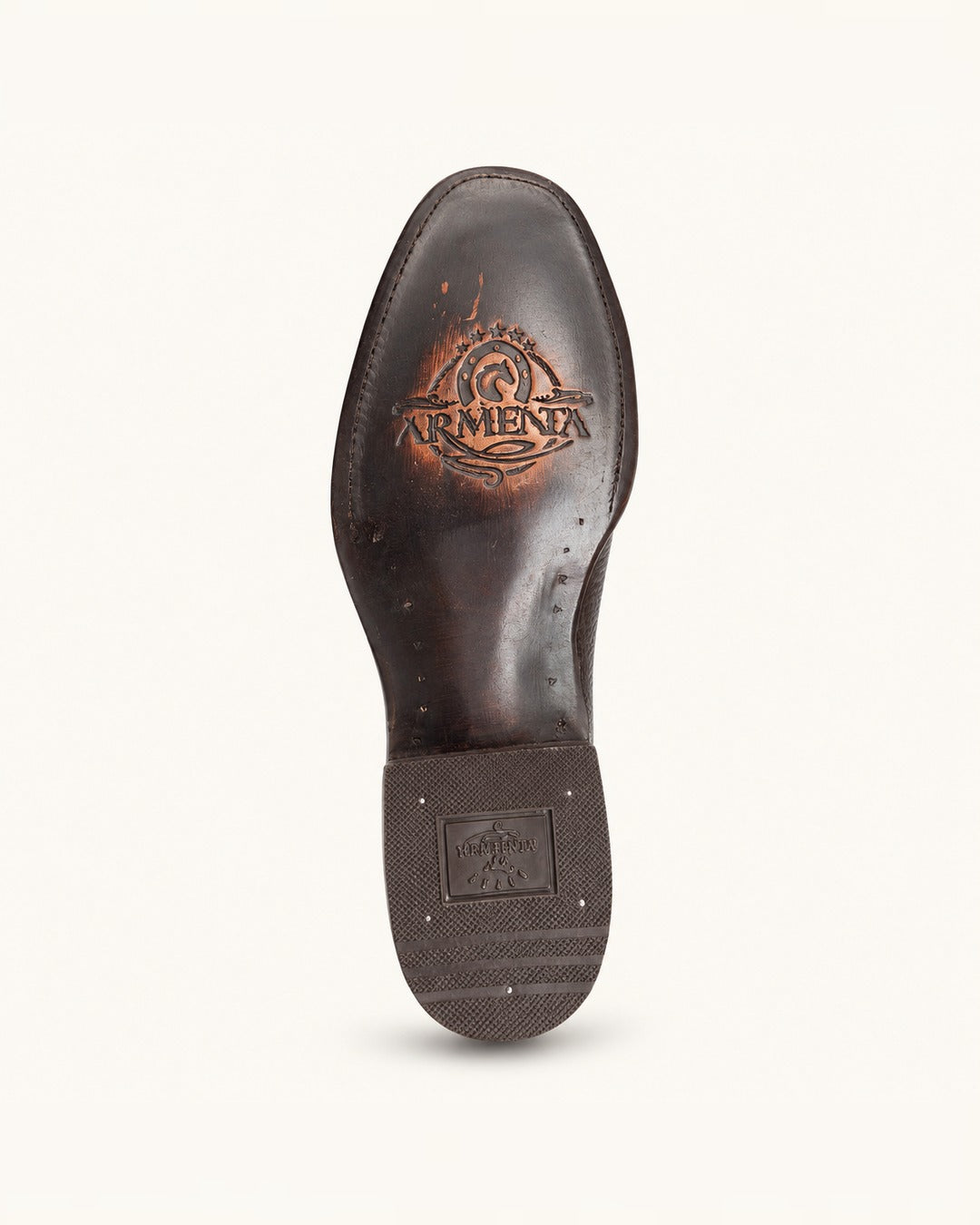 La Cañada in Brown Deer-Embossed Leather