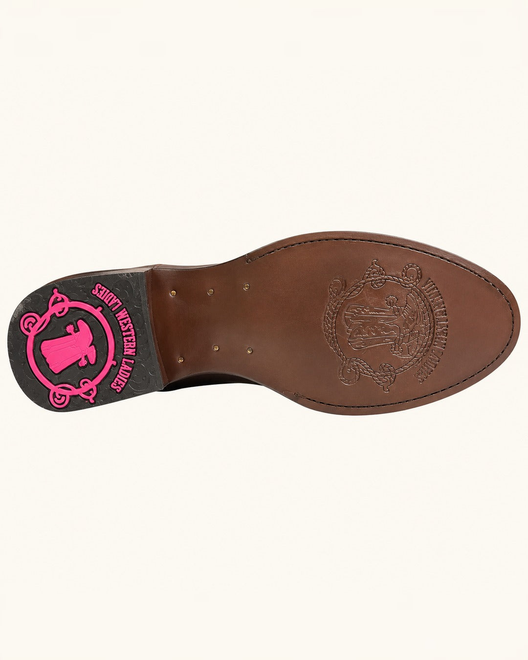 La Herencia Tall Brown Cowgirl Boot