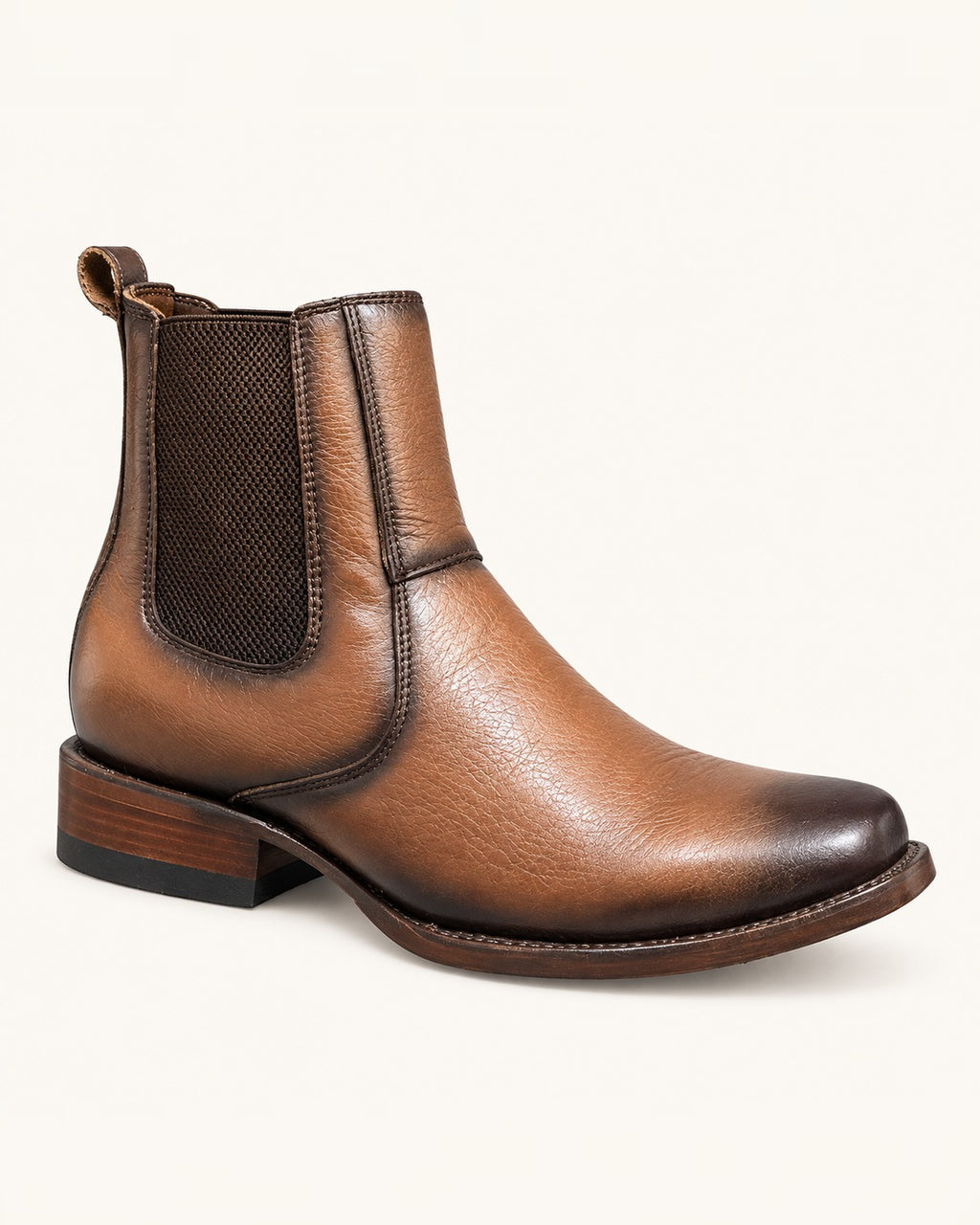 El Elegante in Shaded Honey Deerskin
