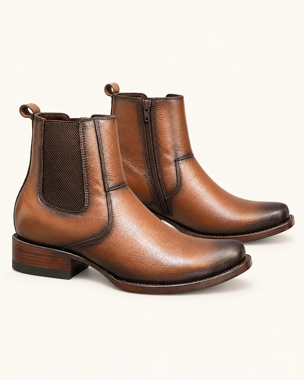 El Elegante in Shaded Honey Deerskin
